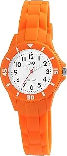 Q&Q WATCHES Q&Q Kids Orange Rubber Strap V26A-003VY