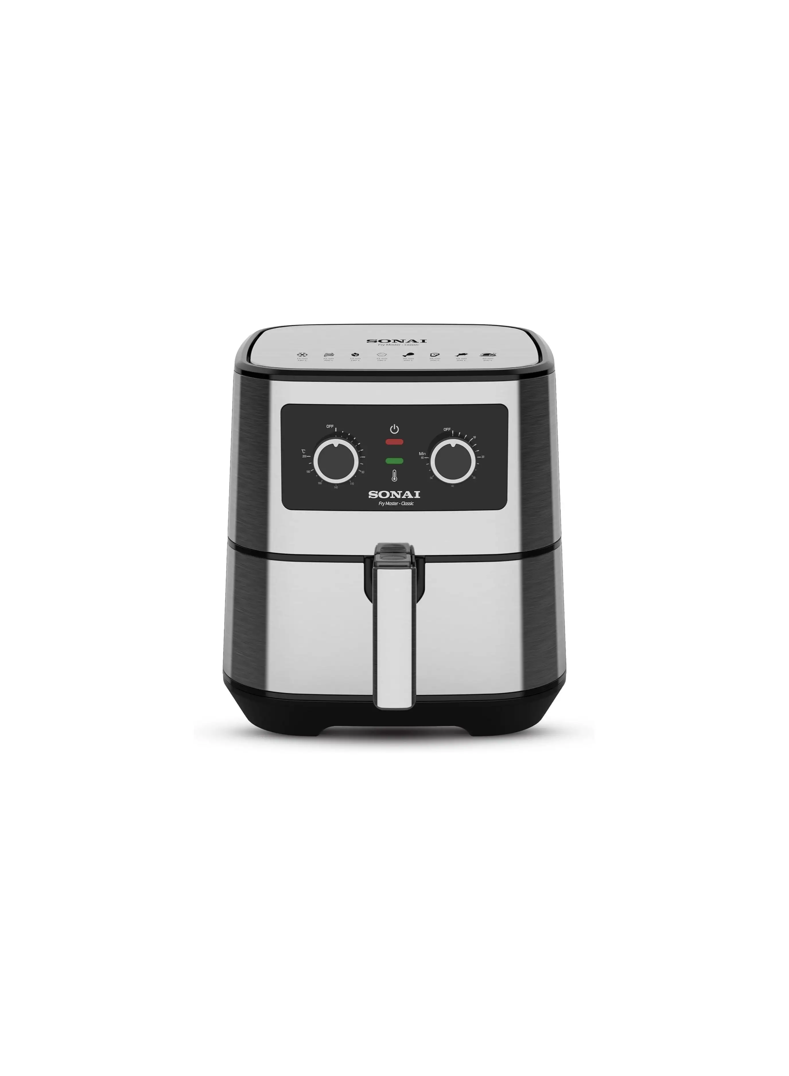 Sonai Fry master classic Air Fryer 5.5L 1700 Watt silver SH-511M