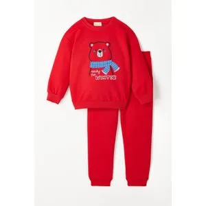 June Boy's Printed Tracksuit Set