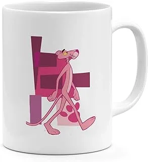 Pink Panther Walking 11oz Coffee Mug Pink Panther Music 11oz Ceramic Novelty Mug