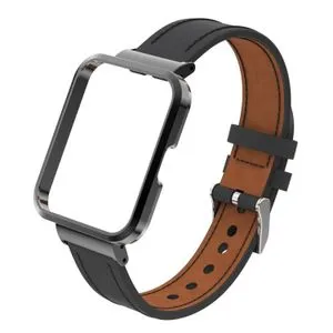 حزام ساعة جلدي لساعة Xiaomi Redmi Watch 2 Lite