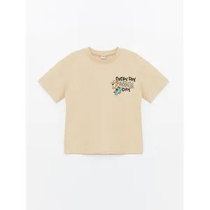 LC Waikiki Crew Neck Printed Short Sleeve Boy T-Shirt