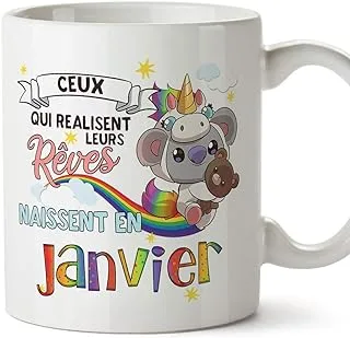 MUGFFINS Mug Birthday Koala January (in French)