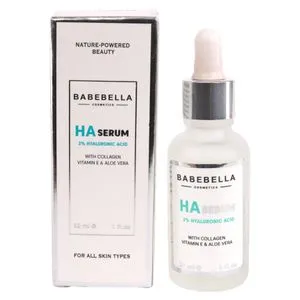 Babebella Cosmetics 2% Pure Hyaluronic Acid Hydration Booster Serum, 30ml