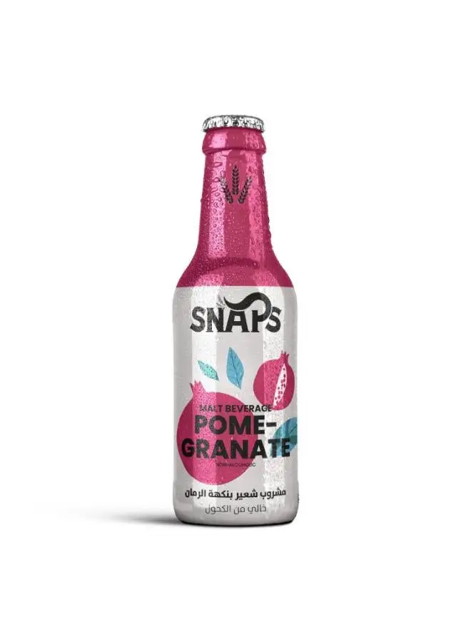 Snaps Pomegranate Malt Non Alcoholic Drink 250grams