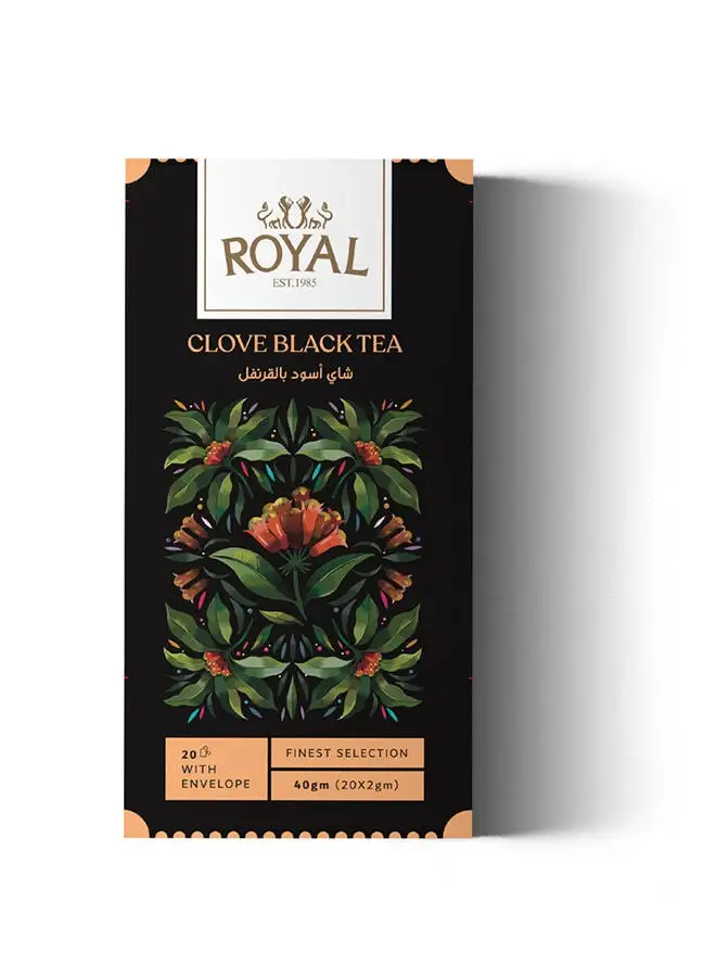 Royal Herbs Black Tea Cloves Pack of 20