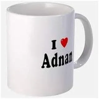 i love adnan - Printed ceramic Mug