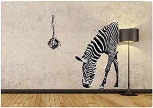 Zebra DIY Wall Stickers Abstract Art Black Decor Animal Stickers Decoration