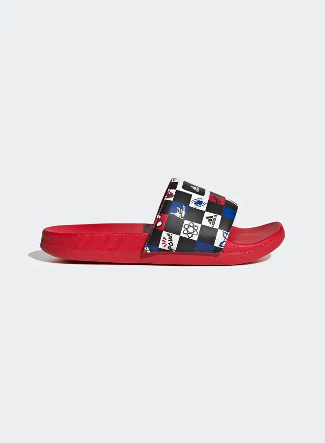 Adidas x Disney Adilette Comfort Spider-Man Slides