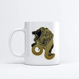 Lion sign Ceramic Coffee Mug For Coffee And Tea