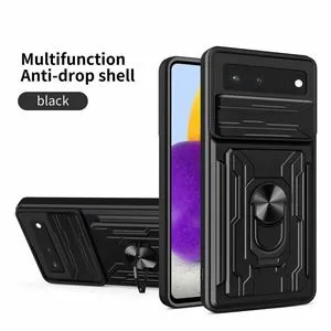 Google Pixel 8 Full Protection Case Visa Card & Slider Camera Cover