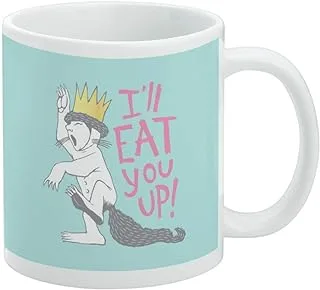 Where the Wild Things Are Eat You Up White Mug