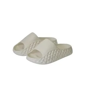 Marshmello Slide  Slipper For Women  - White