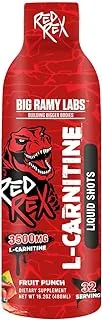 Red Rex 3200mg Liquid L-Carnitine, Fruit Punch