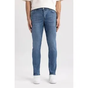 Defacto Man Skinny Fit Denim Trousers.