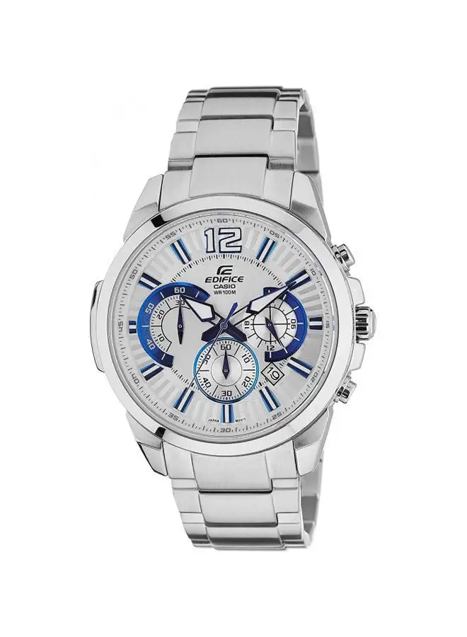 EDIFICE CASIO Stainless Steel Chronograph Wrist Watch EFR-535D-7A2VUDF