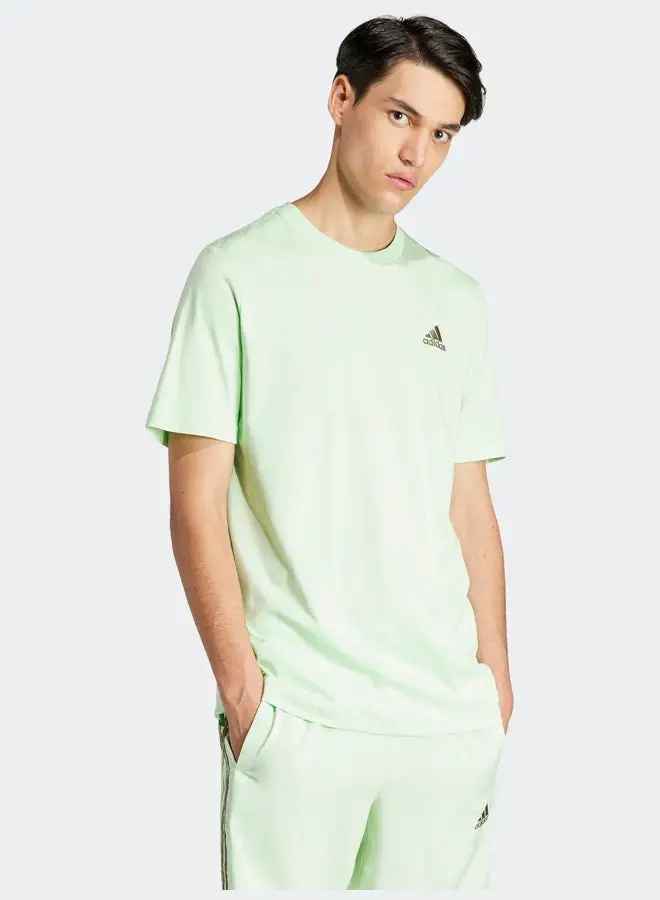 Adidas Essentials Single Jersey Embroidered Small Logo T-Shirt