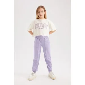 بنطلون محبوك من Defacto Girl Jogger Fit