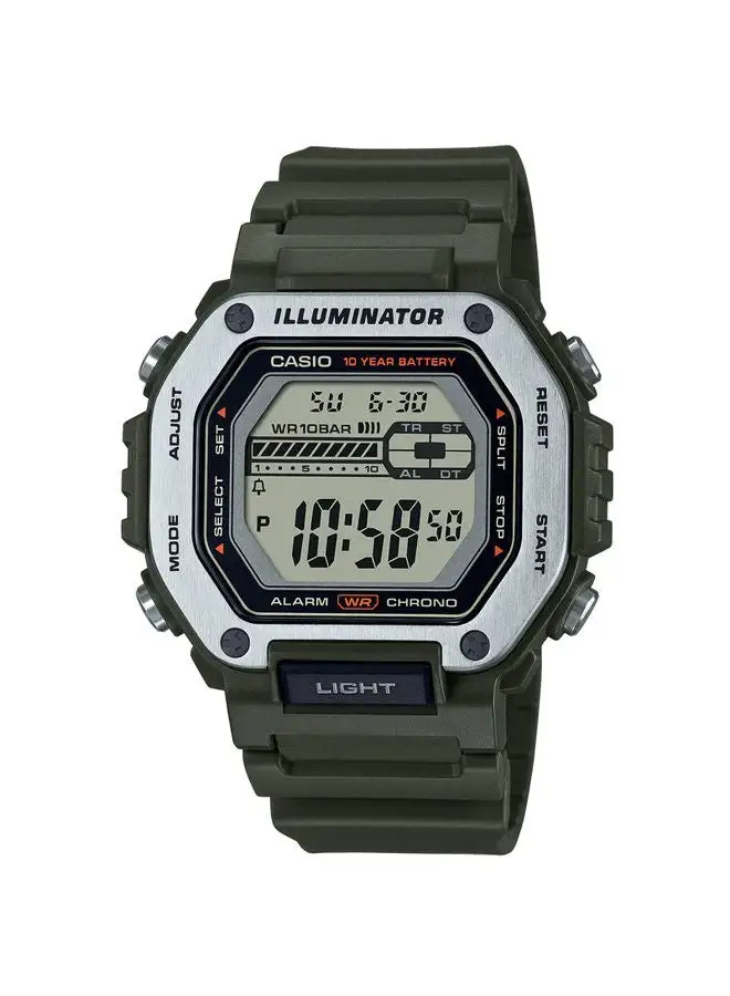 CASIO Resin Digital Watch MWD-110H-3AVDF