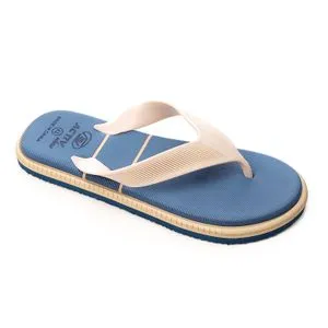 Activ Ivory & Cornflower Blue Summer Flip-Flop