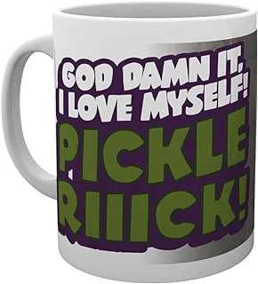 GB eye Morty, Rat Suit Pickle Rick, Mug, Ceramic, Various, 15 x 10 x 9 cm