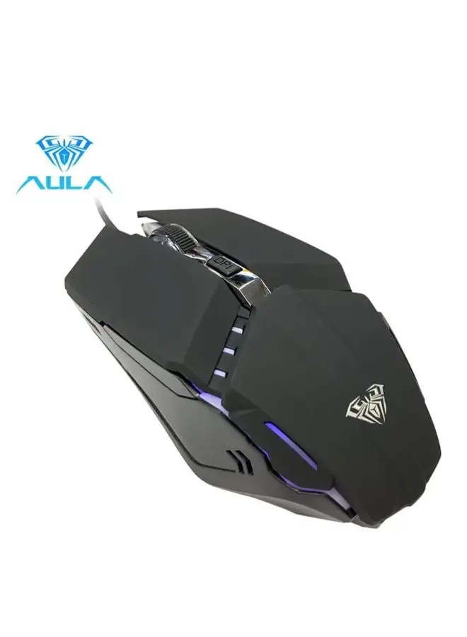 AULA S31 Gaming Mouse Pro LED Wired Gaming Mouse with Breathing Backlight Effect | High End