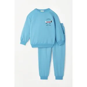 June Boy's Printed Tracksuit Set