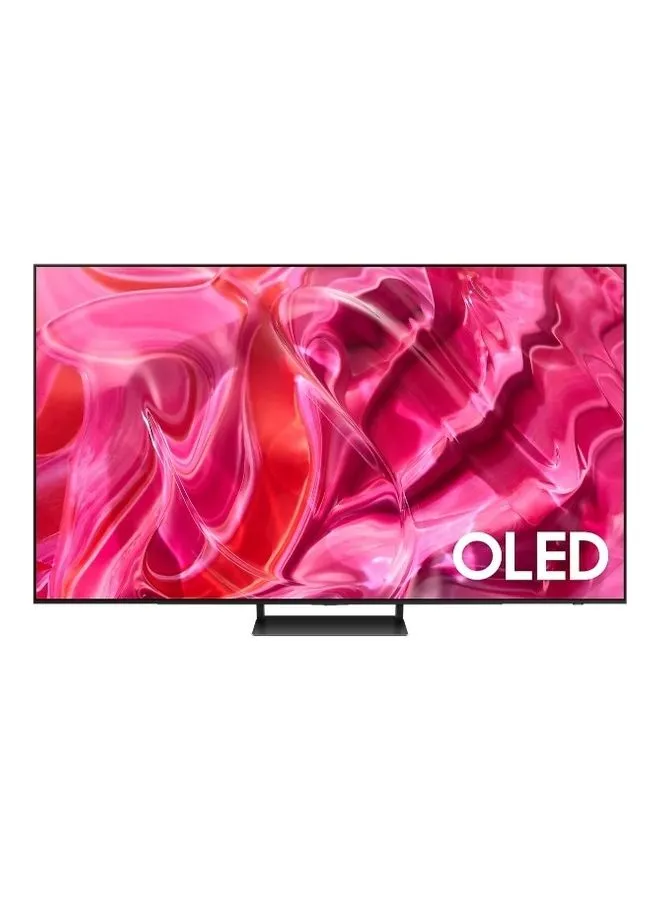 تلفزيون سامسونج الذكي 55 بوصة 4K UHD OLED مع رسيفر مدمج- QA55S90CAUXEG تيتان اسود