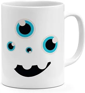 Green 4 eyed Monster 11oz Coffee Mug Green Monsters Inc 11oz Ceramic Novelty Mug