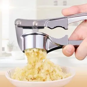 Garlic Press And Stainless Steel Nut Crusher