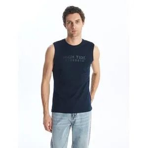 LC Waikiki Crew Neck Printed Men's Sleeveless T-Shirt