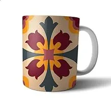 Ceramic Ramadan-Shape Print Mug - Multi Color