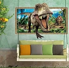 New 3D dinosaurs large wall stickers home decor living room diy art mural removable wall sticker-es