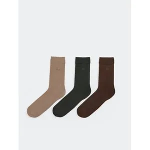 LC Waikiki Patterned Men's Socket Socks 3-Pack