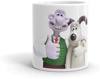 Wallace and Gromit - White Mug