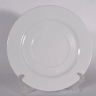 KUTAHYA Flat Plate, Porcelain 17 cm - Off White