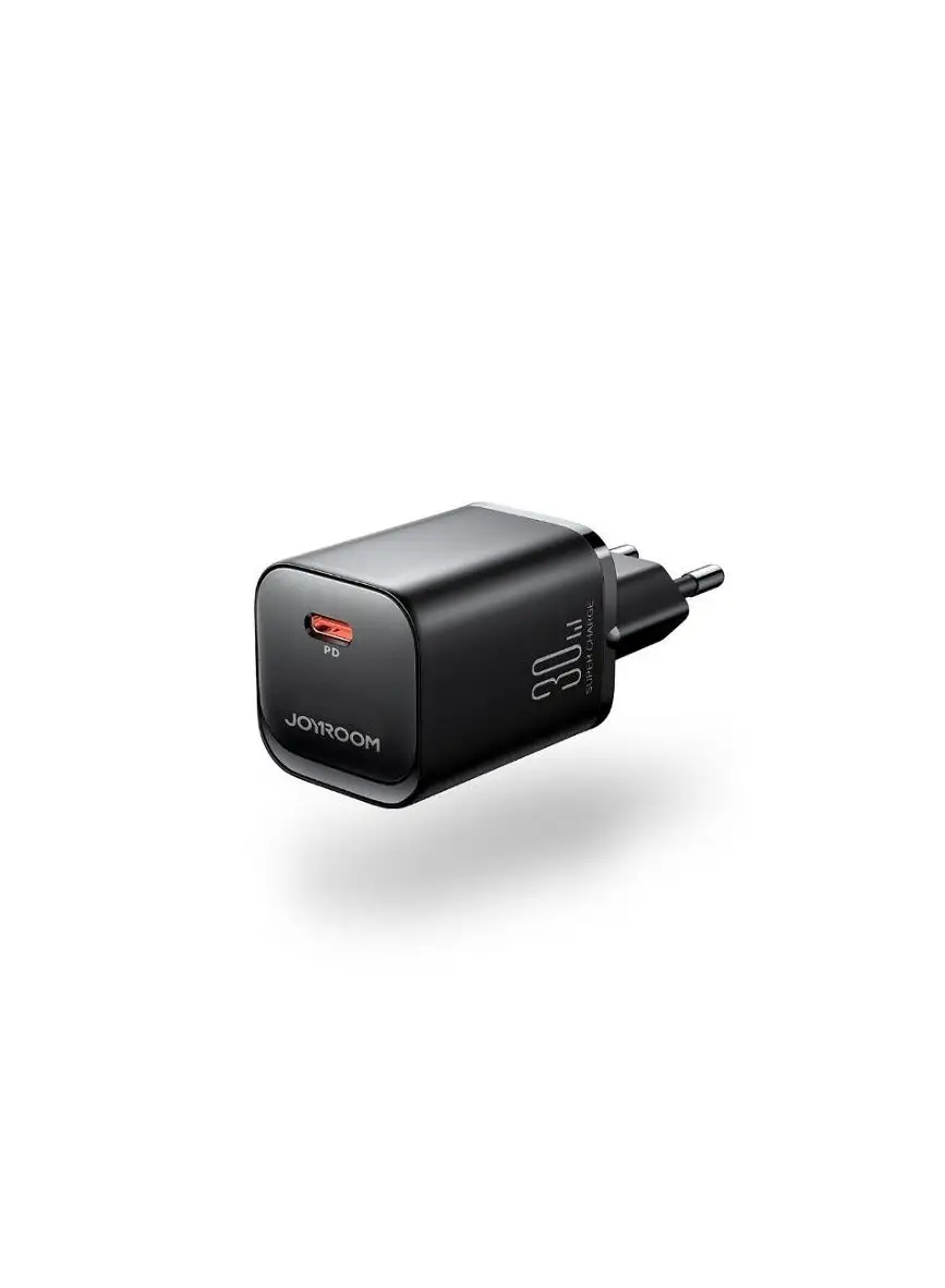 JOYROOM JR-TCF07EU Speed Series PD 30W Single-Port Charger Black