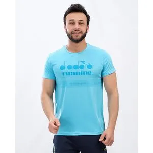 Diadora Men Sportive T-SHIRT - BlueSky