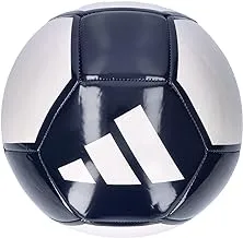 Adidas EPP Club Machine-Stitched Football/Soccer Ball for Unisex, Size 5 EU, White/Collegiate Navy