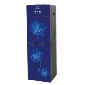 Grouhy GKU3WDFRG   - Water Dispenser, With Refrigerator, 3 Taps - Black & Blue