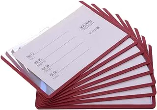 Elmaayergy T-023H-B7 D-44H Plastic Name Tag Cards Set With Durable Material, Suitable For School And Home