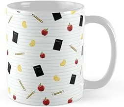 Death Note Themed Pattern Coffee Mug 11oz Ceramic Tea Cups