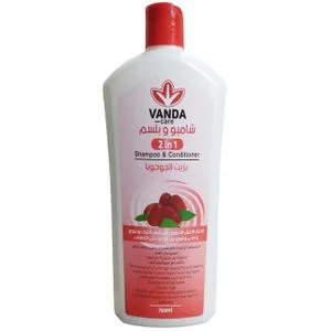 VANDA CARE Shampoo & Conditioner 2 In 1 With Jojoba Oil - 700 ML