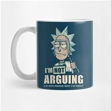 I'm Not Arguing - Rick And Mo Mug - Multicolor