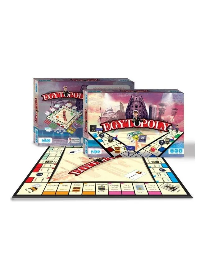 nilco Egytopoly Arabic Edition Board Game