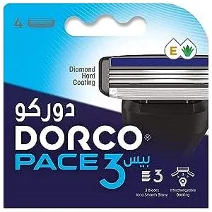 Dorco PACE 3 - CARTRIDGE - 4PCS - 8801038600727