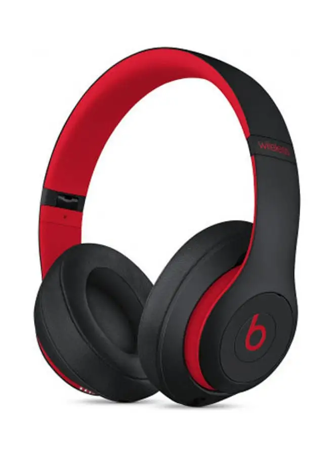 beats Beats Studio 3 Wireless Over-Ear Headphones - Defiant Black-Red red