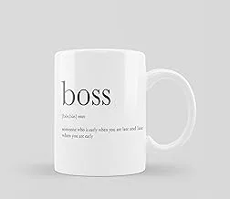 Boss Coffee Mug - Printed Mug - 0908