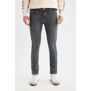 Defacto Man Skinny Fit Denim Trousers.