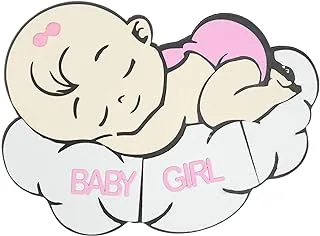 Baby Girl Wall Sticker - Multi Color